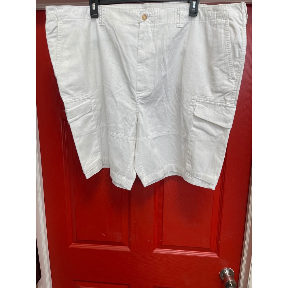 Polo Ralph Lauren Mens White Relaxed Fit 10 Cargo Shorts Size 50B NWT